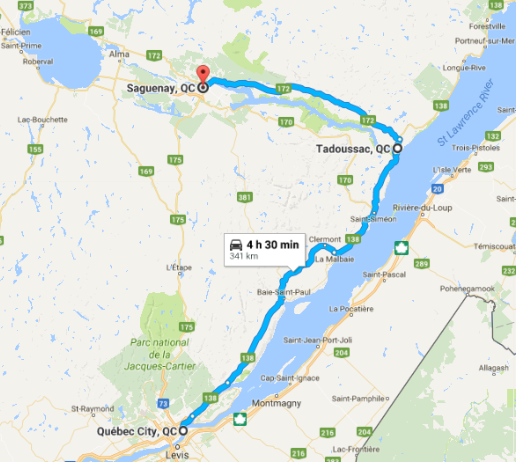 Saguenay Route